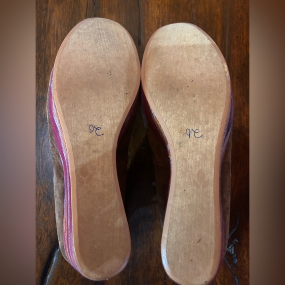 Reef Women's High Tropic Brown
Suede Round Toe Wedge Heels Size 9 - Picture 8 of 9